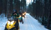 Snowmobiling in Chippewa Falls